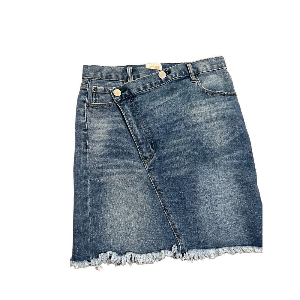 Gianni Bini Womens denim jean pencil‎ skirt sz Small y2k 90s retro